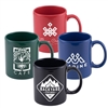 Seattle 11 oz Classic Color Ceramic Mug | Custom Silk Screen Logo Imprint