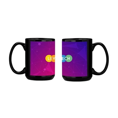 SimpliColor 15 oz Ceramic Mug | Full-Color Logo Imprint