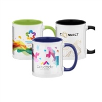 SimpliColor Ceramic Mug 12 oz | Custom Full-Color Imprint with ColorPop