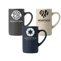 CafÃ© Chalet Ceramic Mug 12 oz. | Custom Silk Screen Logo