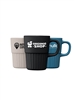 Majesty 15oz Ceramic Fluted Mug | Custom Silk Screen Logo Coffee Mug for Promotions