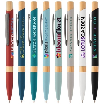 Reborn Designer Softy Recycled Aluminum Pen | Full Color Custom Branding