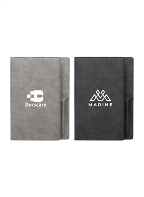 Memento PU Suede Texture Journal | A5 Eco-Friendly Silkscreen Notebook