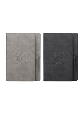 Memento PU Suede Texture Journal | A5 Eco-Friendly Deboss Notebook