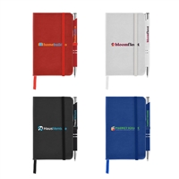 Miller Notebook & Tres-Chic Pen Gift Set | Custom Full-Color Branding for Business Gifts