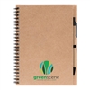 Hawken Recycled Journal & Kraft Pen Set | Full-Color Custom Imprint