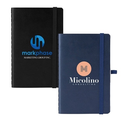 Sustainable MoliÃ¨re A6 Notebook | Custom Full Color Ink Jet Logo Imprint