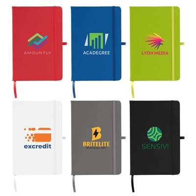 Eco-Friendly Wilde Recycled Hard Cover Journal A5 | Full Color Ink Jet Imprint for Branding