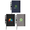 Custom Hemingway Recycled Journal & Pen Set | Full Color Imprint for Promotions