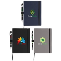 Custom Hemingway Recycled Journal & Pen Set | Full Color Imprint for Promotions