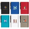 Custom Recycled Kraft Paper Journal & Pen Set | Full-Color Imprint for Eco-Friendly Promotions