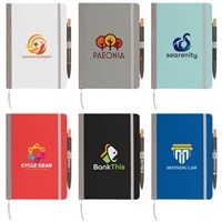 Full-Color Steinbeck Recycled Journal & Pen Set | Eco-Friendly Custom Branding