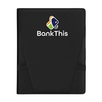 Eco-Friendly Coastal Threads Repreve Tech Organizer Padfolio | A4 Custom Branding