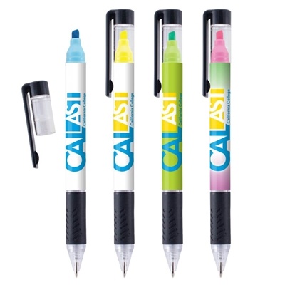 Duplex Pen & Highlighter | Custom Full Color Imprint