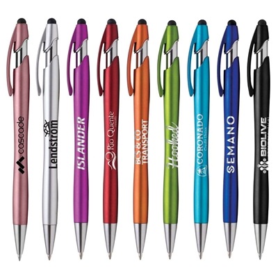 La Jolla Stylus Pen - Custom Imprinted Stylus Pen for Branding
