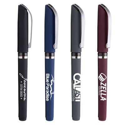 Riverside Softy Gel Pen | Personalized Fine Point Gel Pen for Promotions