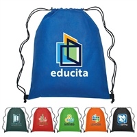 Gateway Non-Woven Drawstring Backpack | Custom Logo with Heat Transfer