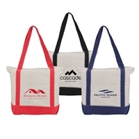Zephyr 12 oz. Cotton Canvas Boat Tote | Custom Silk Screen Imprint