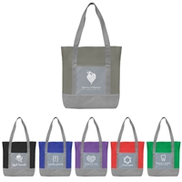 Glenwood Non-Woven Tote with 210D Pocket | Custom Silk Screen Printing