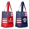 American Flag Non-Woven Tote Bag | Custom Silk Screen Printing