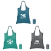 Santorini RPET Foldaway Shopping Tote | Custom Silk Screen Printing