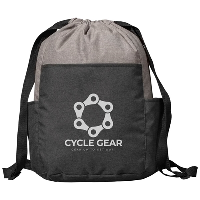 Metropolis Sport Drawstring Bag | Custom Logo with Silk Screen Imprint