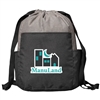Metropolis Sport Drawstring Backpack | Full-Color Heat Transfer Custom Logo
