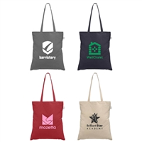 Geo 5 OZ Recycled Cotton Tote Bag | Eco-Friendly Promotional Bag