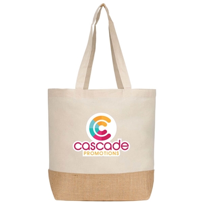 Rio Shopper Eco Tote | Full Color Heat Transfer Custom Branding