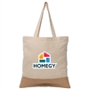 Rio 5 oz. Recycled Cotton & Jute Tote | Full Color Heat Transfer