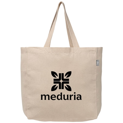 Toronto Recycled Cotton Shopper Tote | 8 oz. Fabric with Custom Silk Screen
