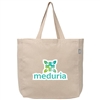 Toronto Recycled Cotton Shopper Tote | Full Color Heat Transfer