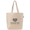 Budget Shopper Tote Bag | Recycled Cotton Silk Screen Logo Printing