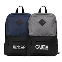 Stylish Georgetown RPET Backpack | Custom Silk Screen Logo