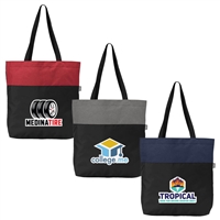Kingston RPET 300D Tote | Full Color Custom Imprint for Sustainable Branding