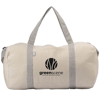 Loom Recycled Cotton Blend Duffel Bag | Sustainable Custom Branding