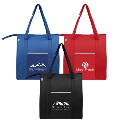 North Park RPET Cooler Bag | Custom Logo Imprint with Silk Screen