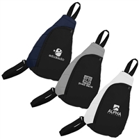 SportStyle RPET Nylon Sling Bag - Custom Silk Screen Branding
