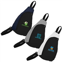 SportStyle RPET Nylon Sling Bag | Custom Heat Transfer Logo