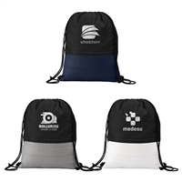 SportStyle RPET Nylon Drawstring Bag | Custom Imprint with Silk Screen Branding