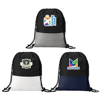 SportStyle RPET Nylon Drawstring Bag | Full Color Heat Transfer Logo