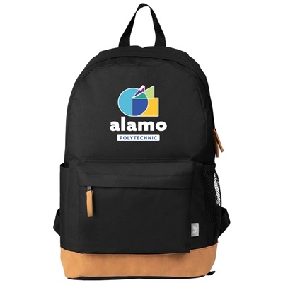Journey 600D RPET Commuter Backpack | Custom Heat Transfer Branding