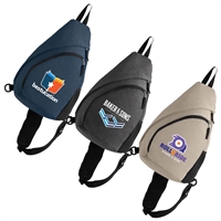 Helsinki RPET Nylon Sling Bag | Full Color Custom Imprint