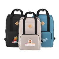 Majesty RPET 15" Laptop | Adjustable Strap Backpack | Heat Transfer Logo