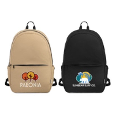 Mercer Recycled Nylon 15" Laptop Backpack | Heat Transfered Logo
