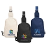 Canyon Recycled Cotton Crossbody Bag | Heat Transfer Logo