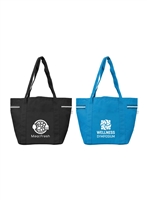Newport Recycled Stripe Tote Bag | 20L Silkscreen Custom Tote