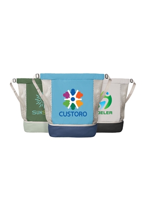 Neri 34L Recycled Drawstring Bag with Custom Logo