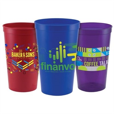 Touchdown Stadium Cup | 22 oz. Full-Color Imprint