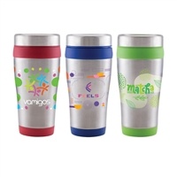 Legend 16 oz. Stainless Steel Tumbler | Full Color Custom Imprint & Spill-Proof Lid